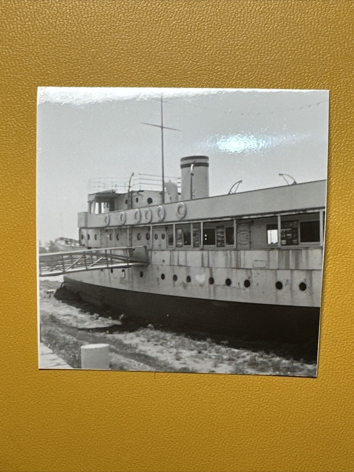 1951 U.S.S. Castle Rock, CA California ship ORIGINAL vintage Photo