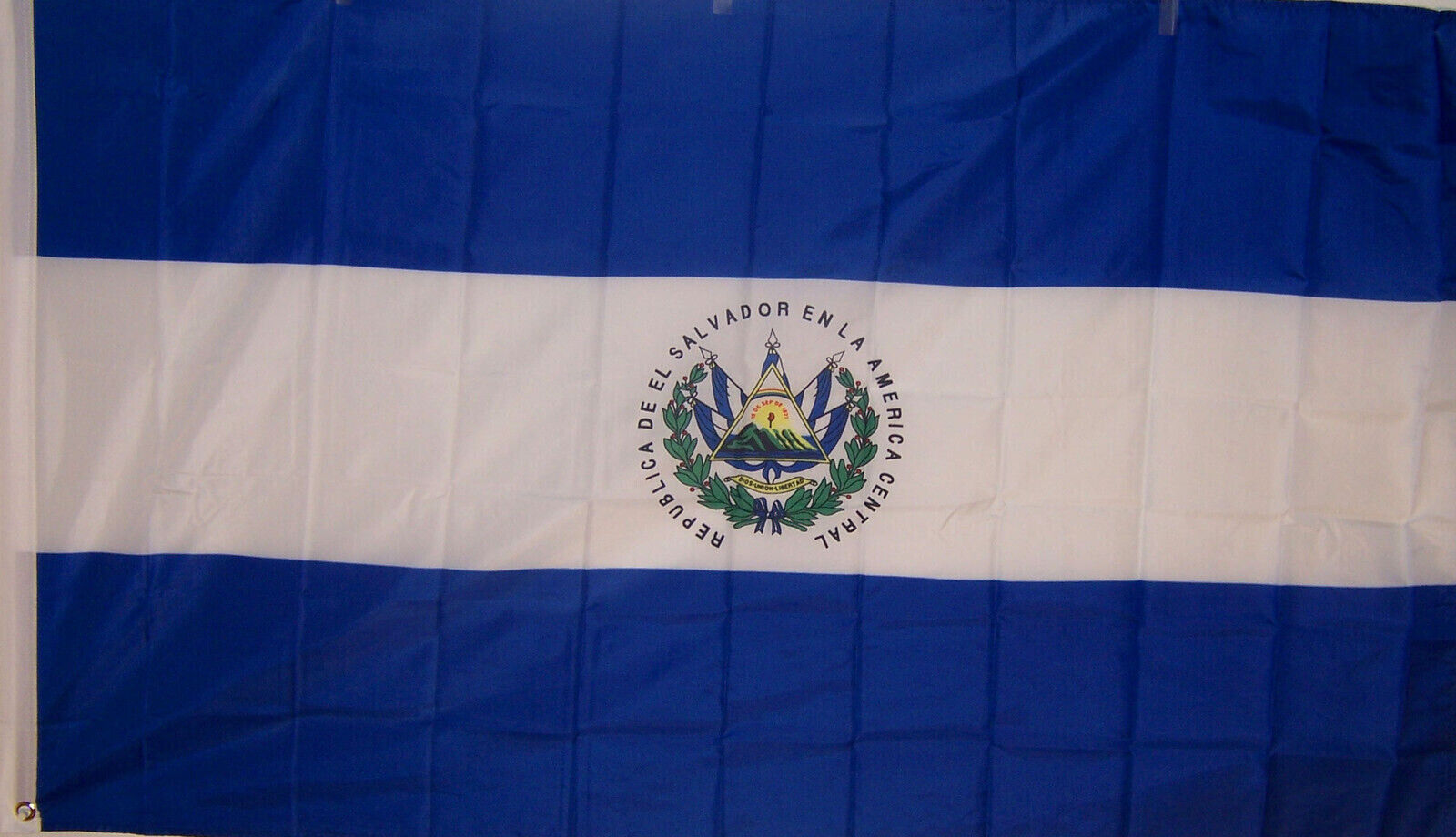 NEW 3ftx5 EL SALVADOR FLAG COUNTRY BANNER FLAGS