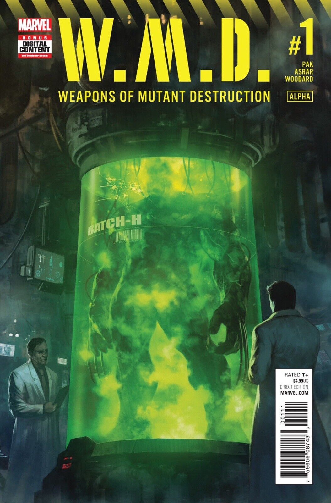 MARVEL “W.M.D.” Weapons Of Mutual Destruction #1 + 2 #1 Variants Comic Books