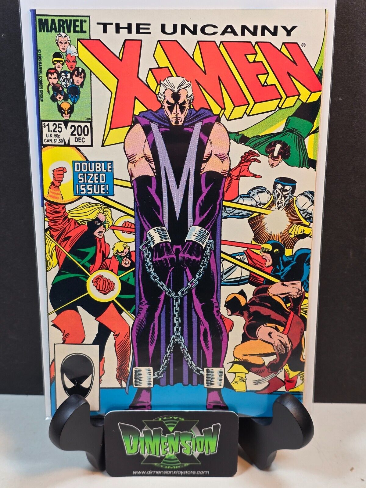 THE UNCANNY X-MEN #200 NM OR BETTER HIGH GRADE UNCIRCULATED TRIAL OF MAGNETO