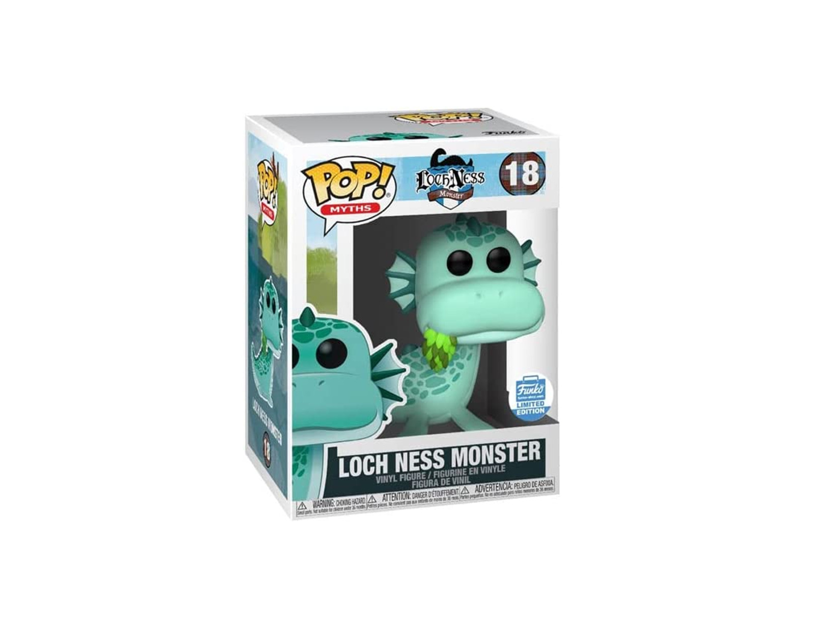 Funko POP Myths - Loch Ness Monster #18 (Funko Exclusive) w\\Soft Protector (B11