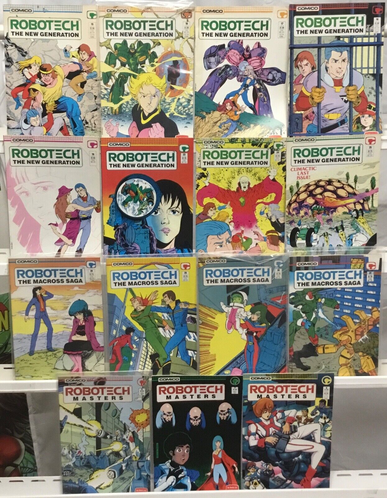 Comico Comics - Robotech - Comic Book Lot of 15 Issues