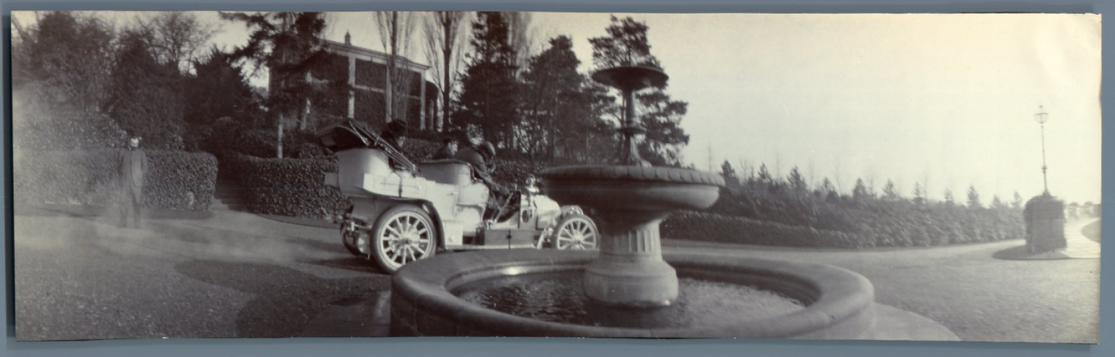 Panorama Kodak, England Woodnorton Philip VIII Duke of Orleans Vintage Silver