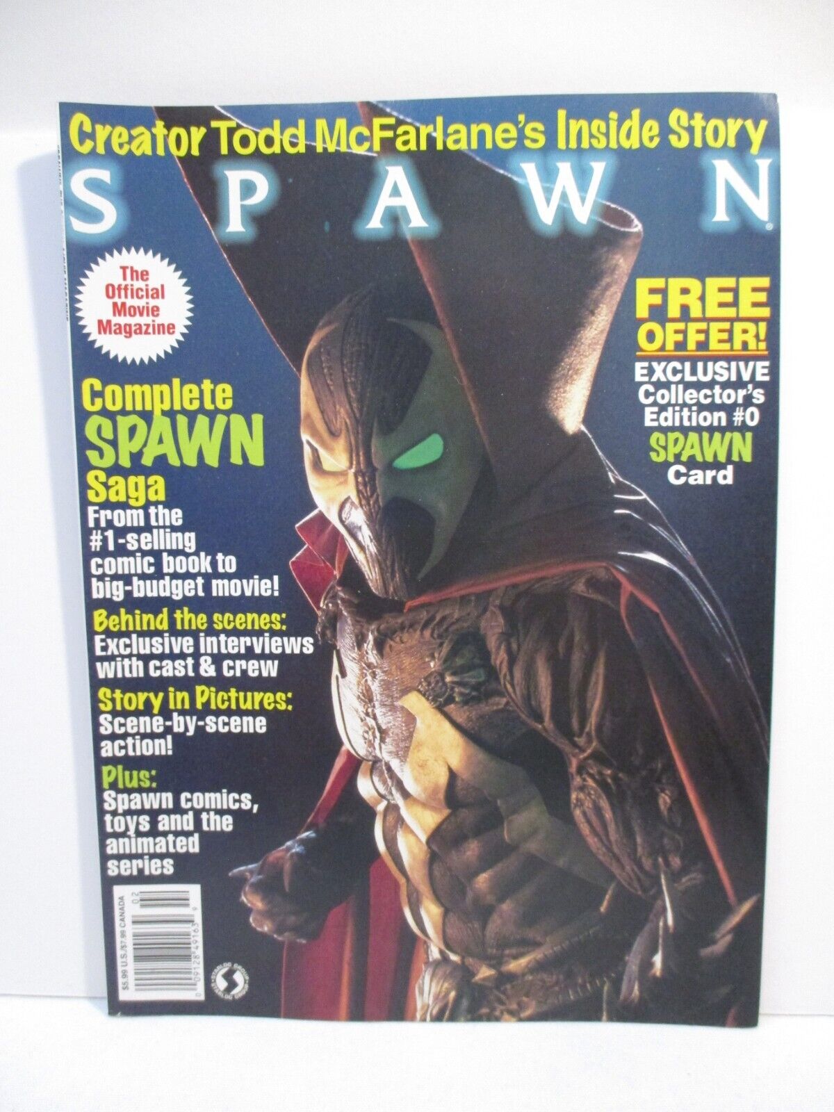 Spawn Official Movie Magazine 1997