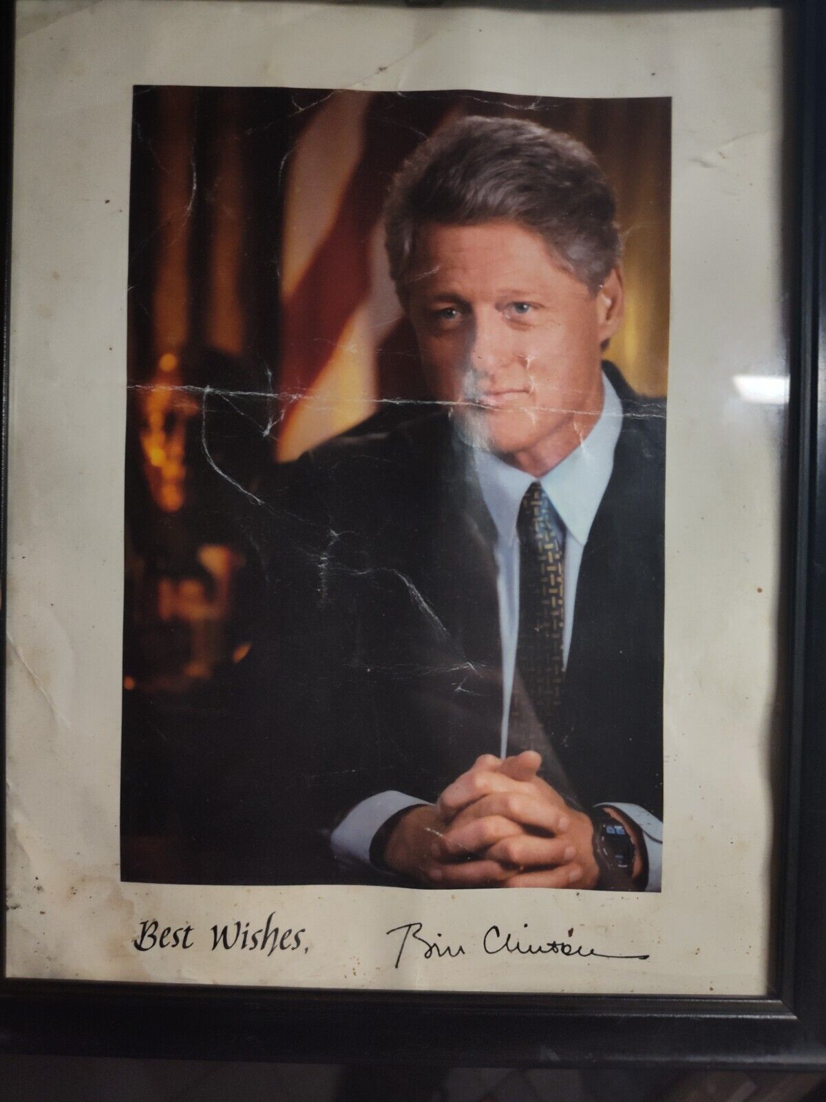 President Bill Clinton-Signed Photograph