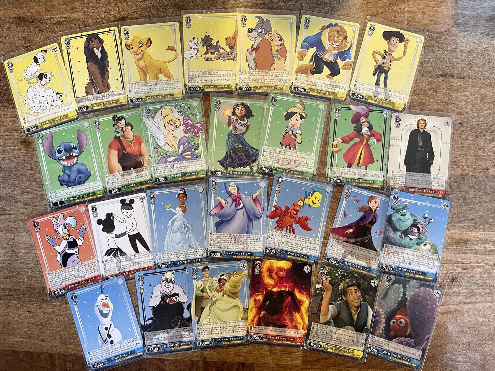 Weiss Schwarz Disney 100 Trading Cards (YOU PICK)