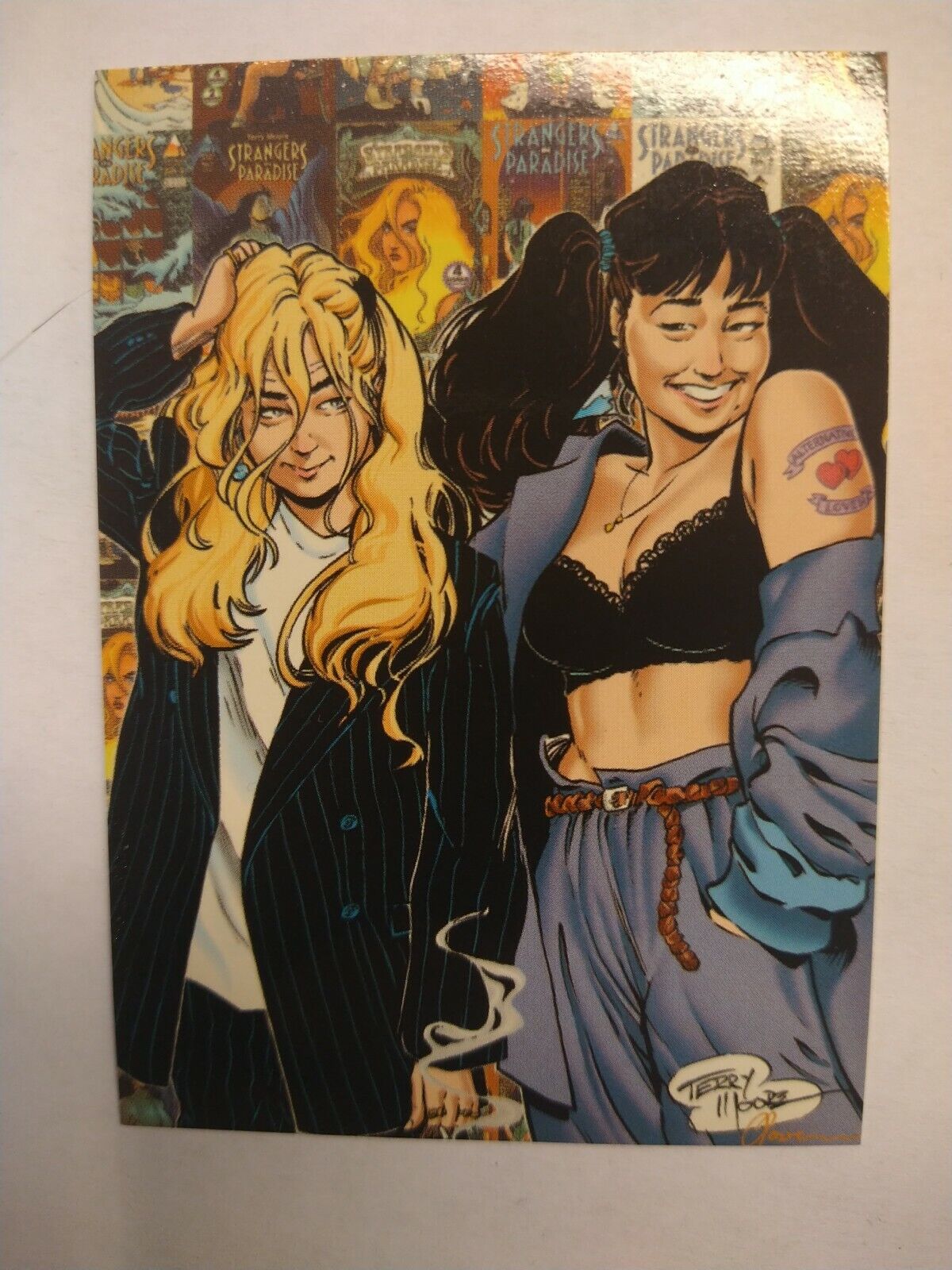 Comic Images 1996 Strangers In Paradise Promo Card NEW UNCIRCULATED MINT LOOK