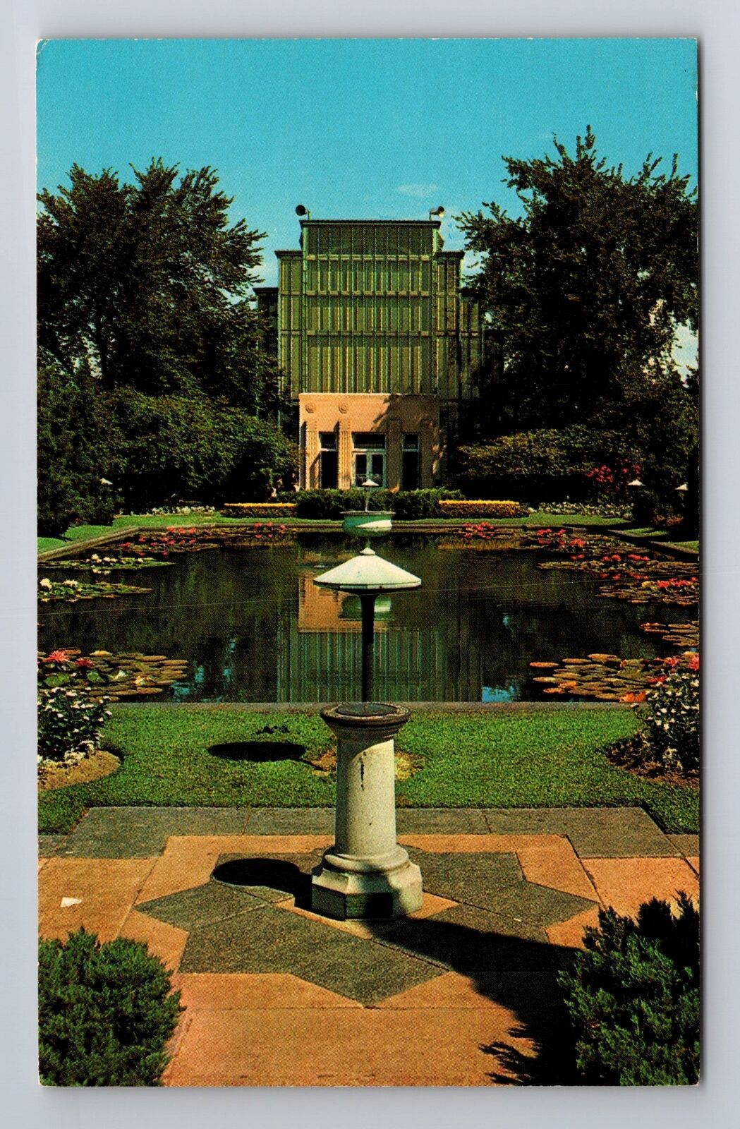 St Louis MO- Missouri, The Jewel Box In Forest Park, Antique, Vintage Postcard