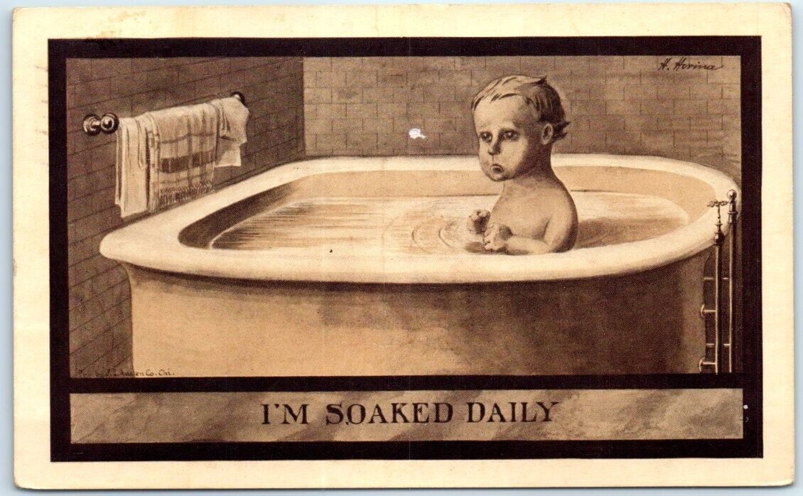 Postcard - I'm Soaked Daily
