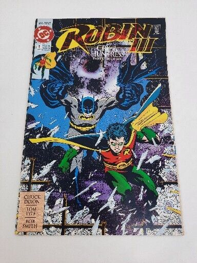 Robin III #1 Cry of the Huntress The Hammer UPC Newsstand 1992 DC Comics 