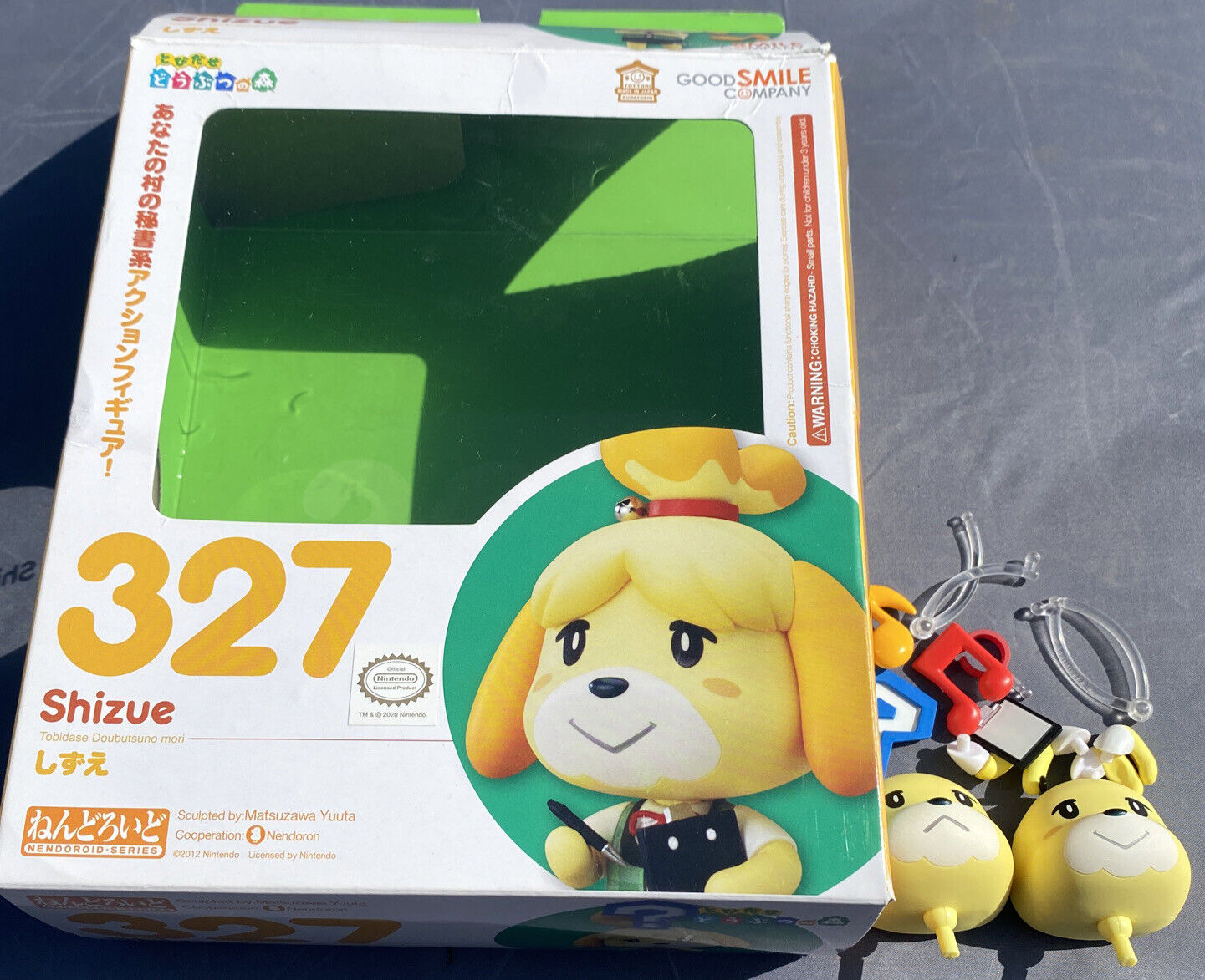Nendoroid Animal Crossing: New Leaf Shizue (Isabelle) 327 (BOX &PARTS ONLY)