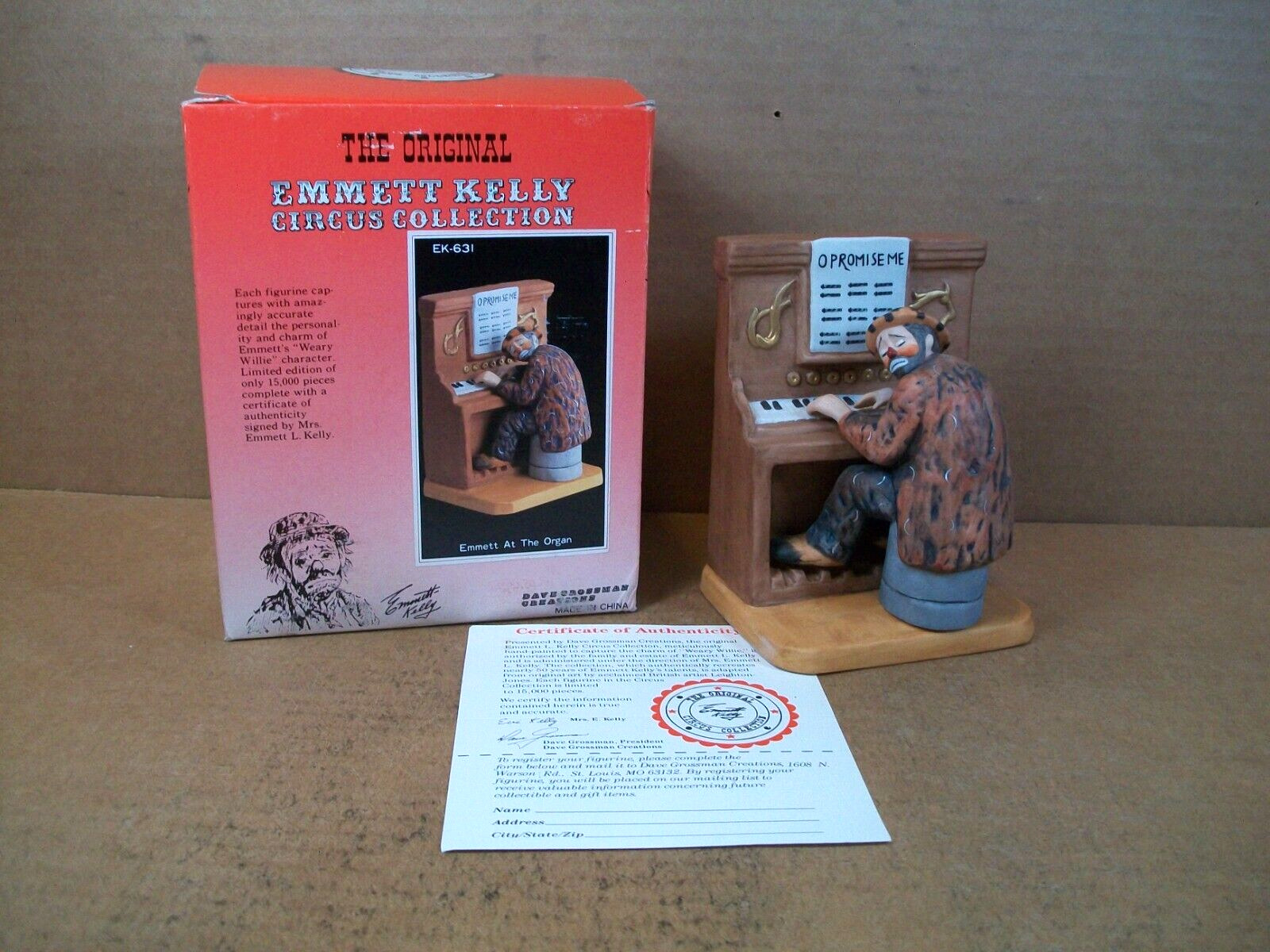 1994 The Emmett Kelly Circus Collection \