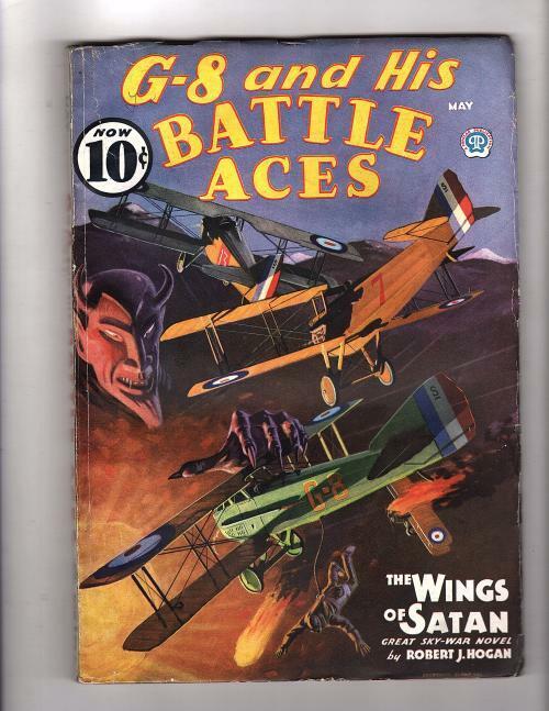 G-8 Battle Aces May 1936 Issue Robert J. Hogan, Frederick Blakeslee
