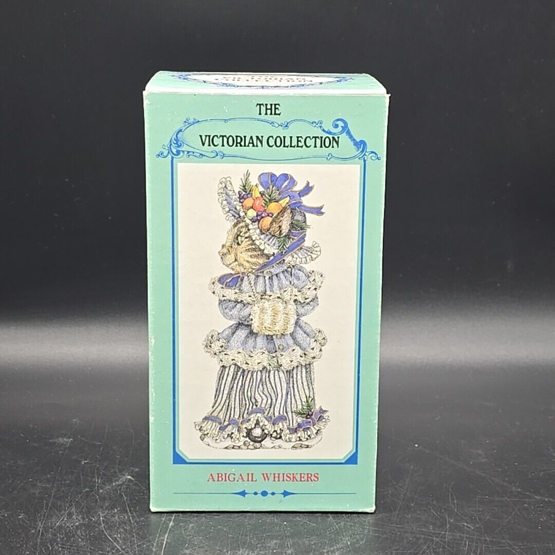 Victorian Collection Abigail Whiskers Figurine Original Box 1993 Vintage