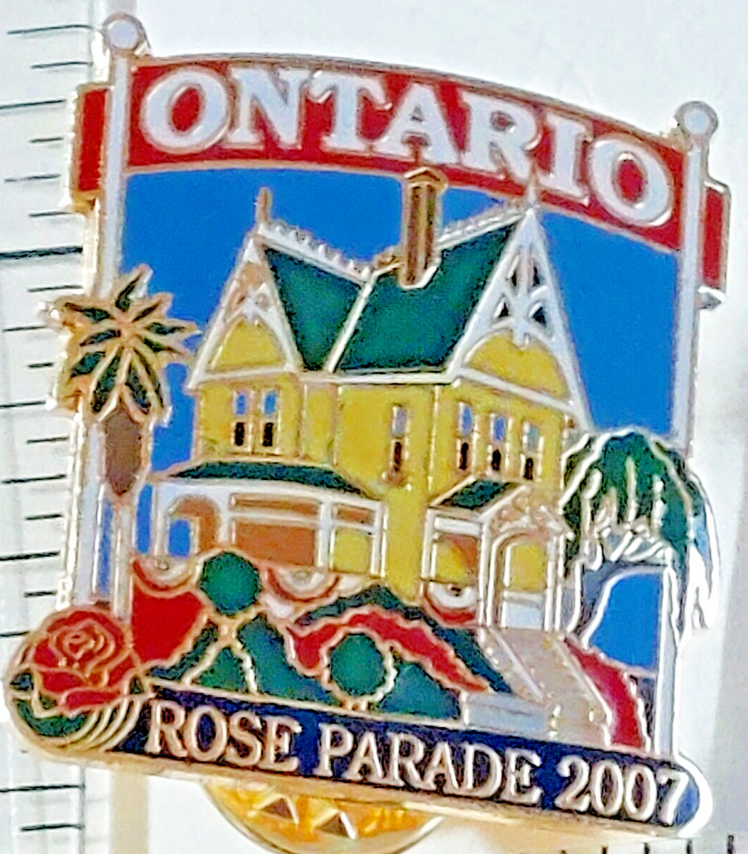 Rose Parade 2007 Ontario Lapel Pin (060923)