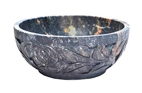 Nirvana Class - Soapstone Scrying and Smudge Bowl (Scrying - Bowls & Mirrors) (4