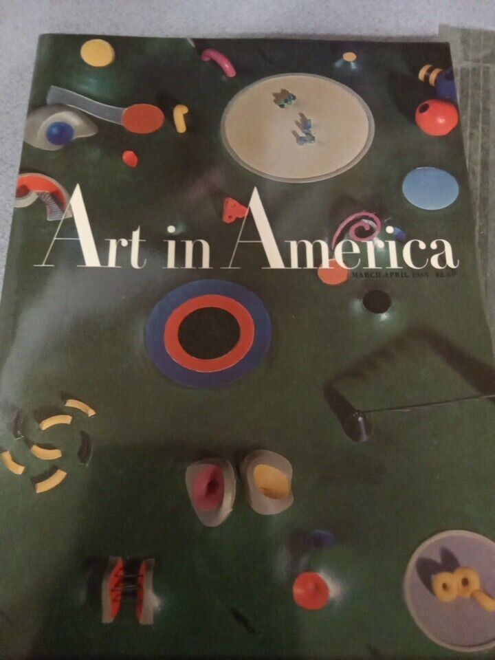 ART IN AMERICA Magazine March-April 1968 Paperback 