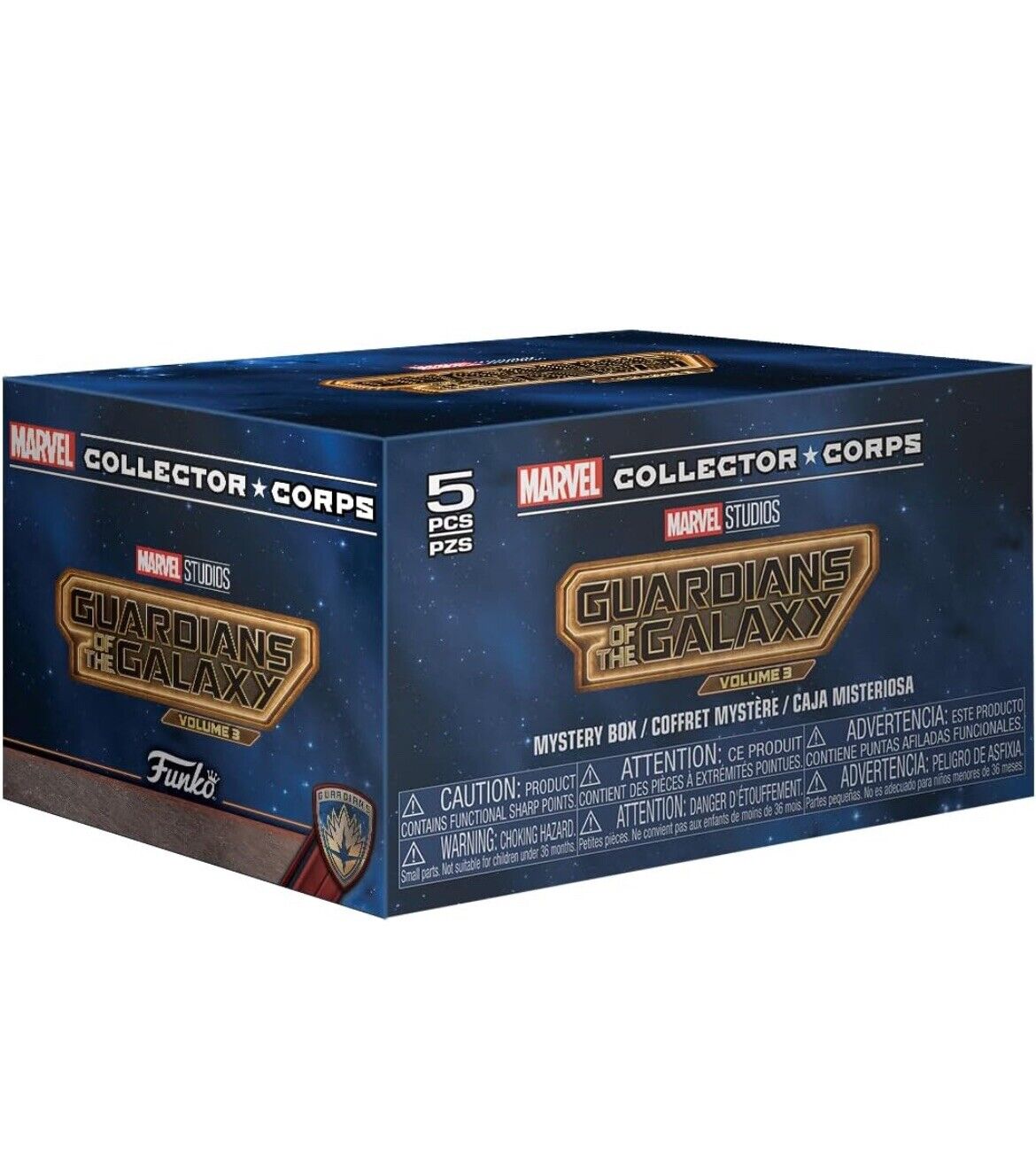 Marvel Collector Corps - Guardians Of The Galaxy Vol 3 Funko 5pcs - Size 2XL