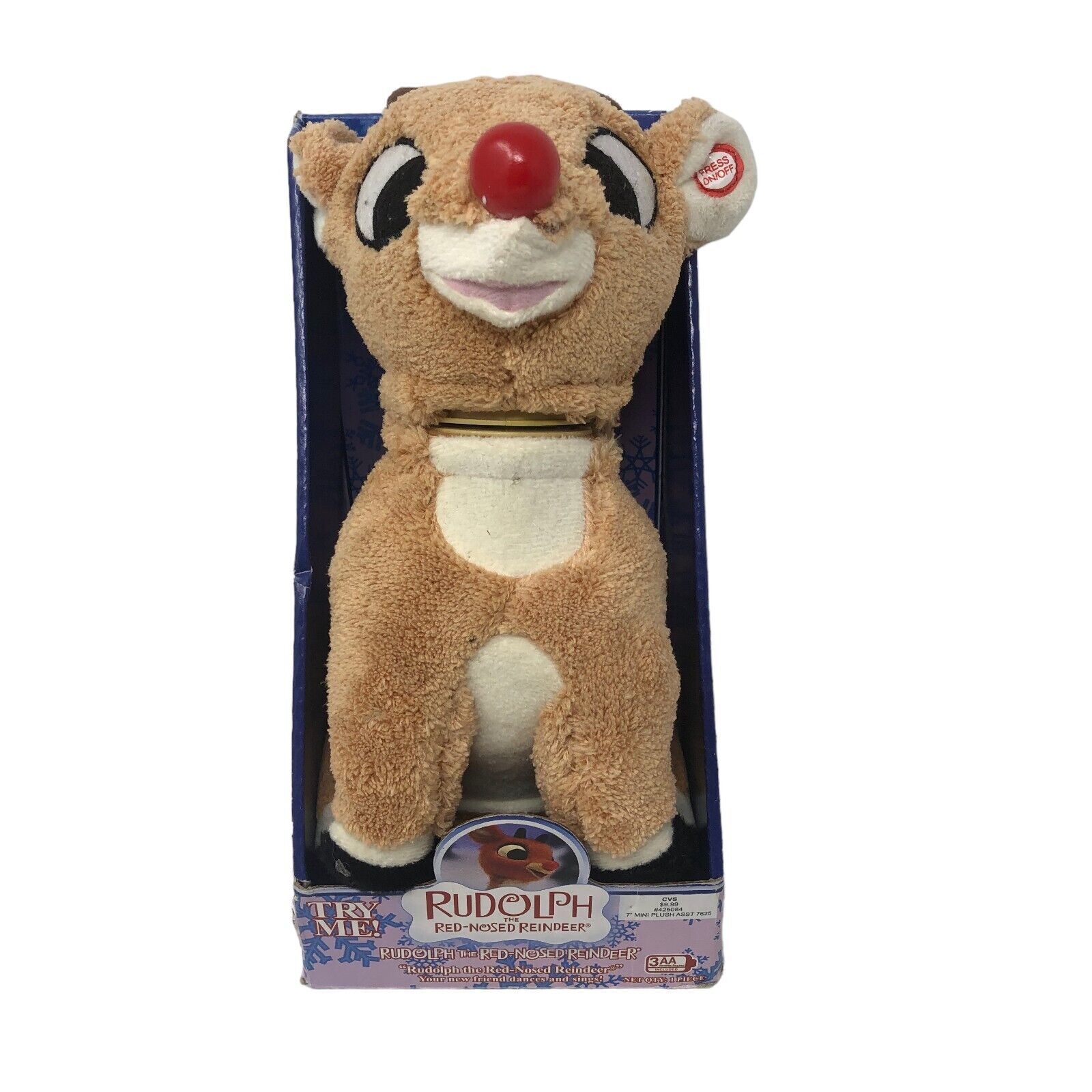 NIB 2007 Rudolph the Red Nosed Reindeer CVS Exclusive