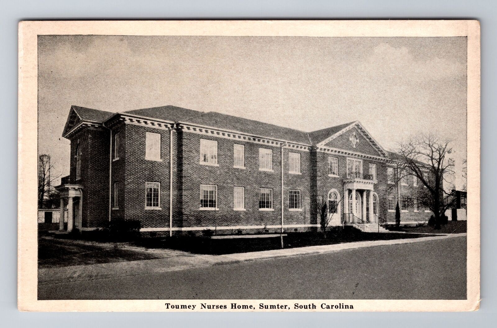 Sumter SC-South Carolina, Toumey Nurses Home, Antique c1947 Vintage Postcard