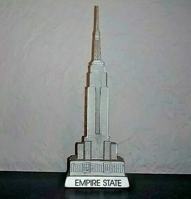 Empire State Building New York Colbar Art Inc USA Statue 8\