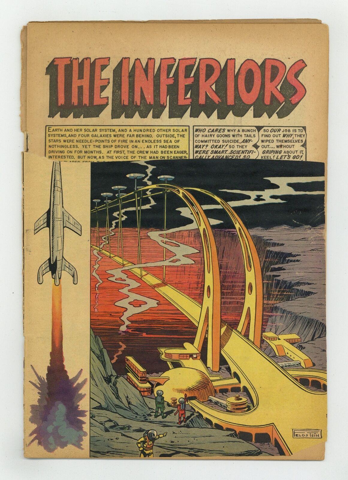 Weird Science-Fantasy #28 PR 0.5 1955