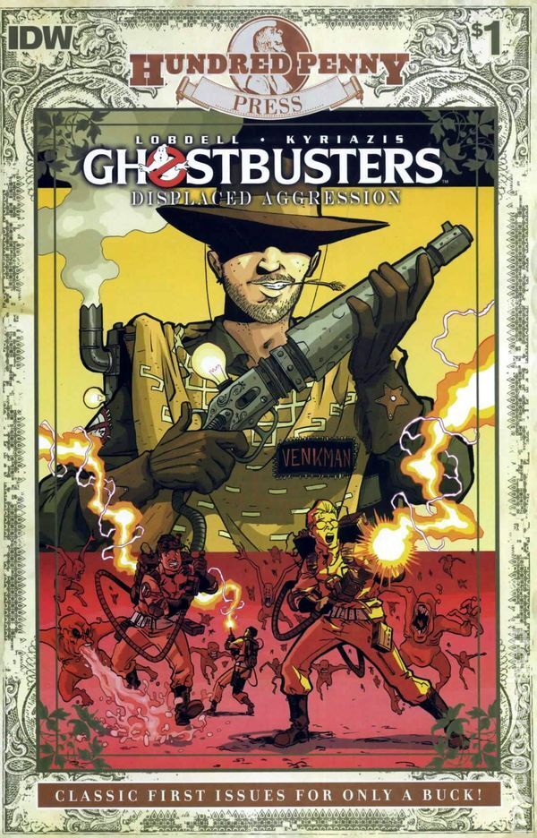 Ghostbusters Displaced Aggression 100 Penny Press #1 VF 2011 Stock Image