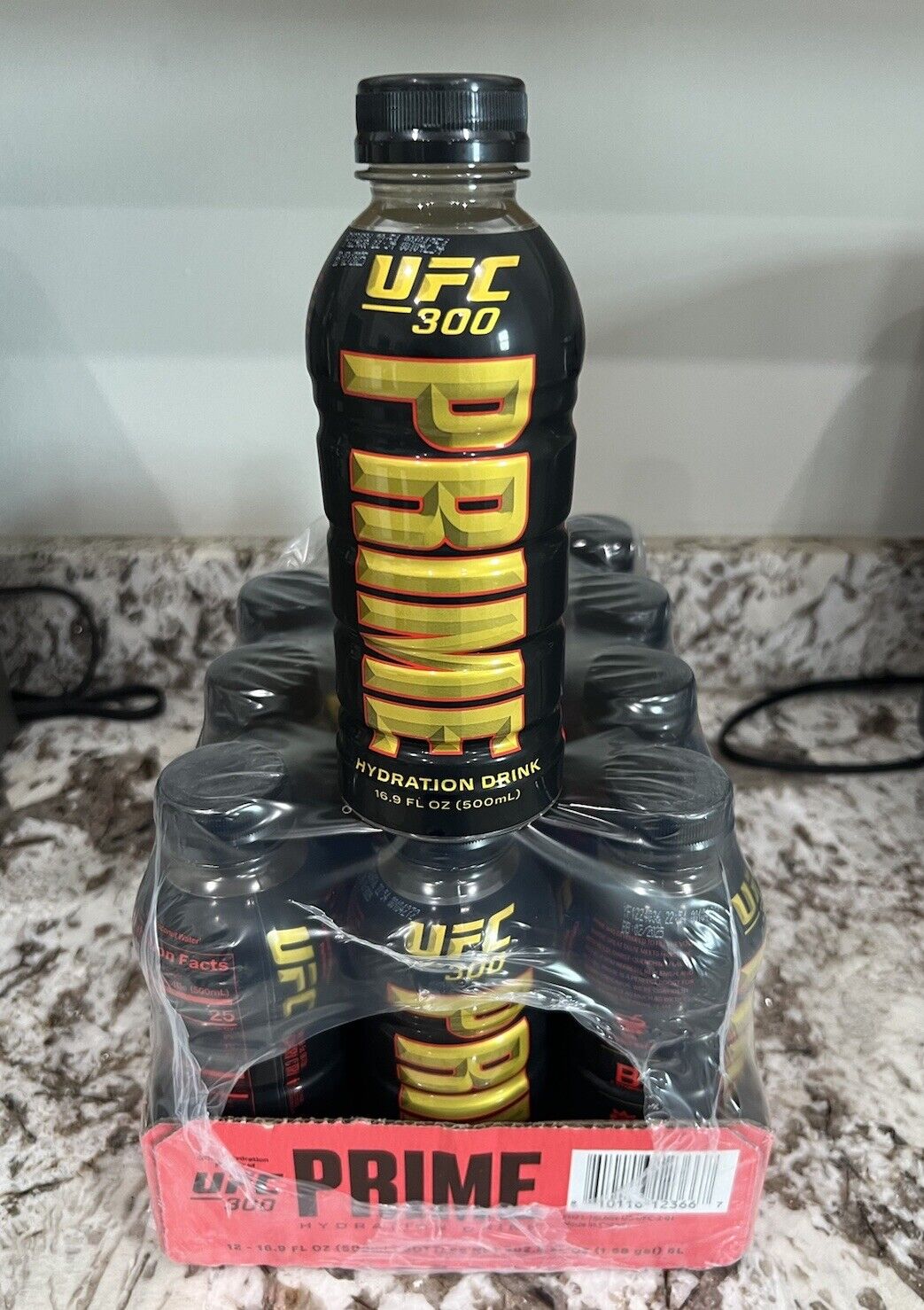 🔥 UFC 300 PRIME HYDRATION DRINK 16oz LIMITED EDITION SEALED NEW FAST SHIPPING