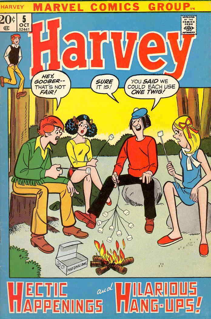 Harvey #5 VF; Marvel | campfire marshmallows cover - we combine shipping