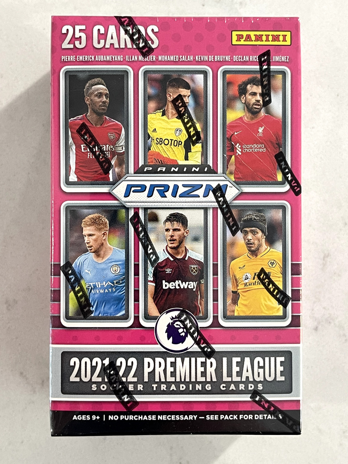 2021-22 PANINI PRIZM PREMIER LEAGUE SOCCER FACTORY SEALED CEREAL