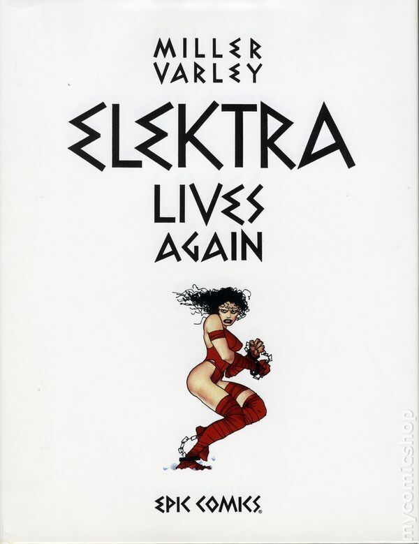 Elektra Lives Again HC 1st Edition #1-1ST VG 1990 Stock Image