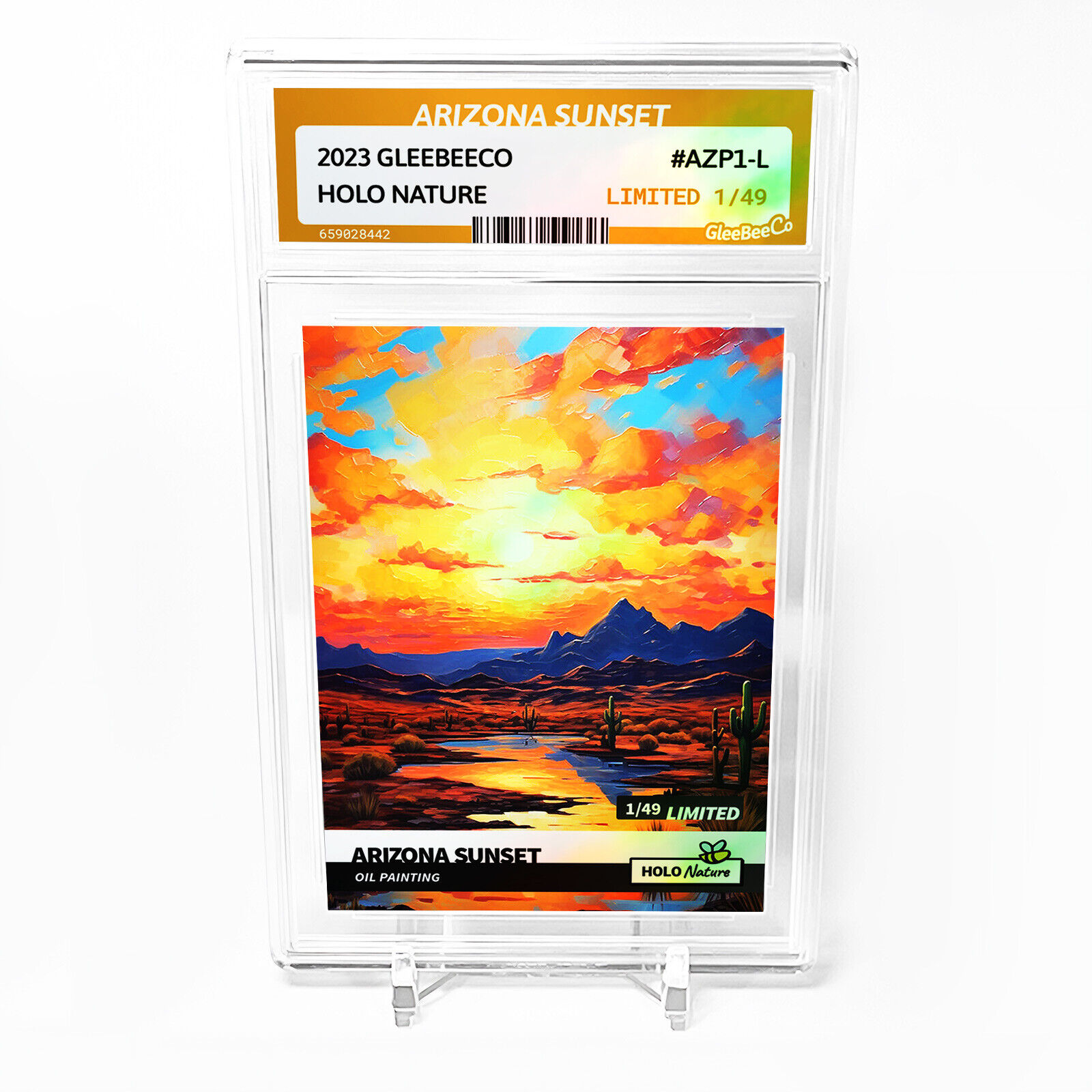ARIZONA SUNSET Card 2023 GleeBeeCo Holo Nature #AZP1-L Limited to Only /49