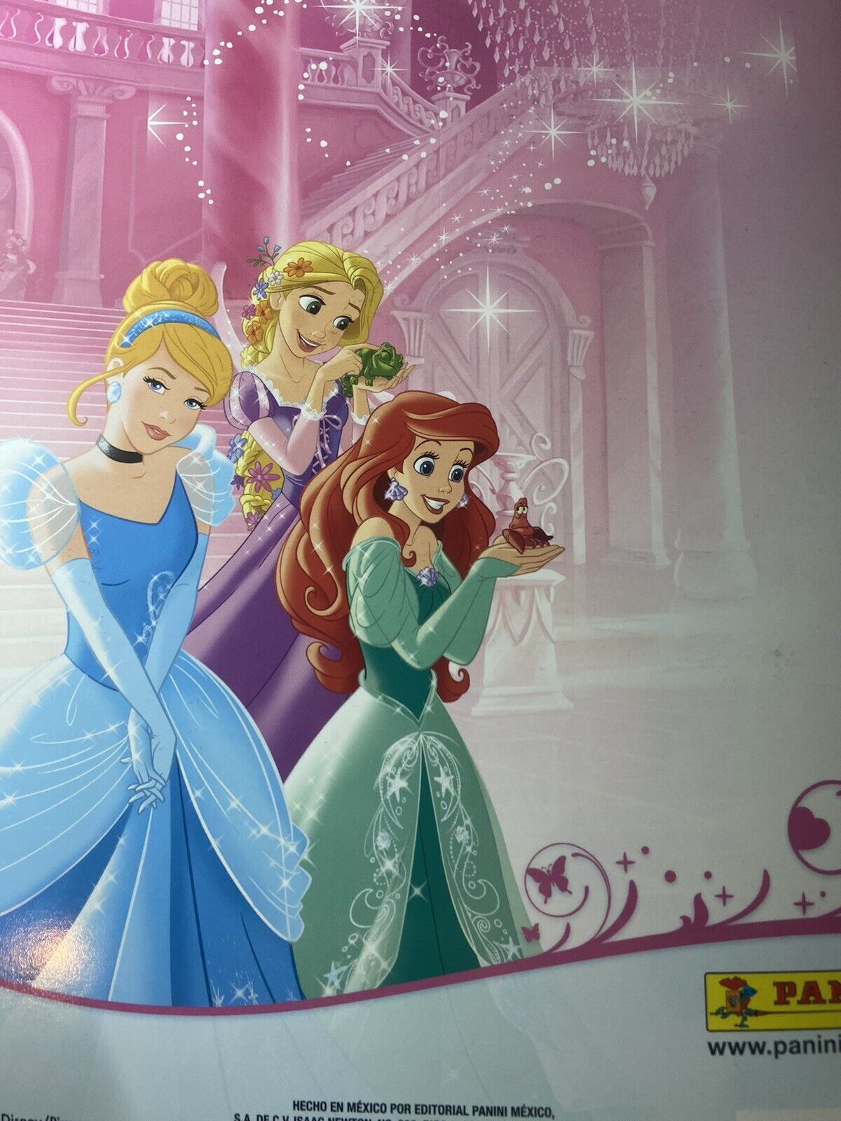 x50 Panini Disney Princess Fabulous Talents Sticker Packs + Softcover Album