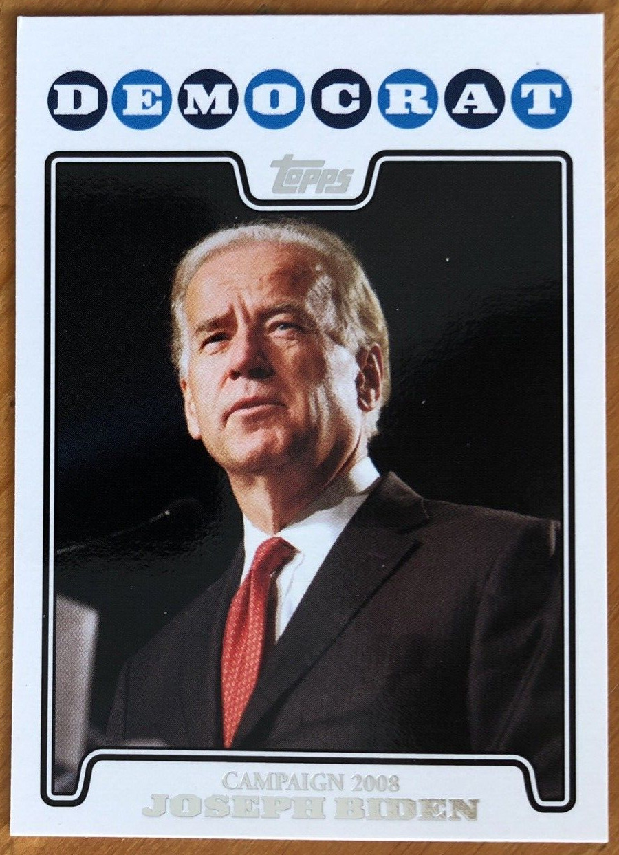 President Joe Biden 2008 Topps Campaign 2008 #C08-JB (Get It While You Can)