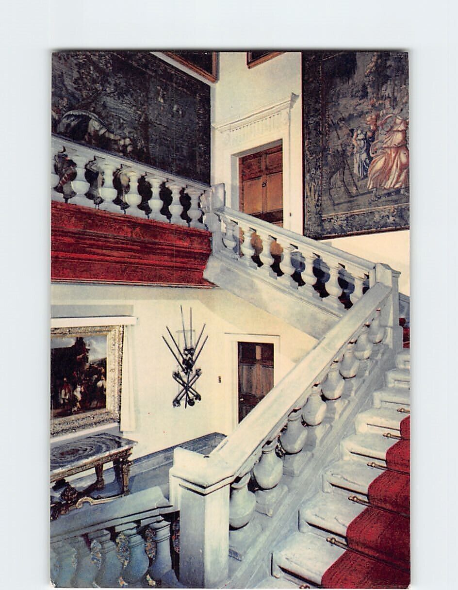 Postcard Grand Staircase Palace of Holyroodhouse Edinburgh Scotland