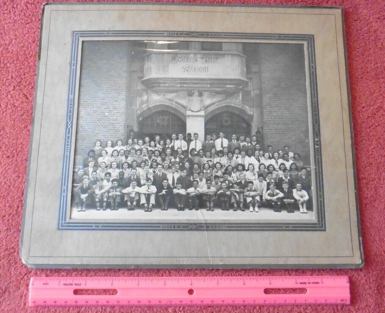 Class of 1937 Battle Hill School White Plains NY Antique Picture Photograph 