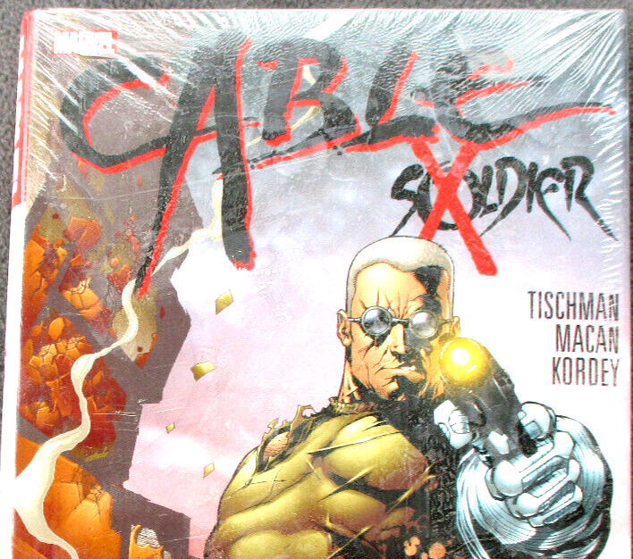 Cable Soldier X Book Marvel Hardcover Graphic Novel Comic