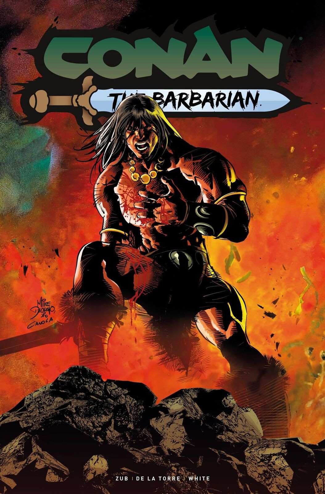 Conan Barbarian #9 Cvr A Deodato (mr) Titan Comics Comic Book