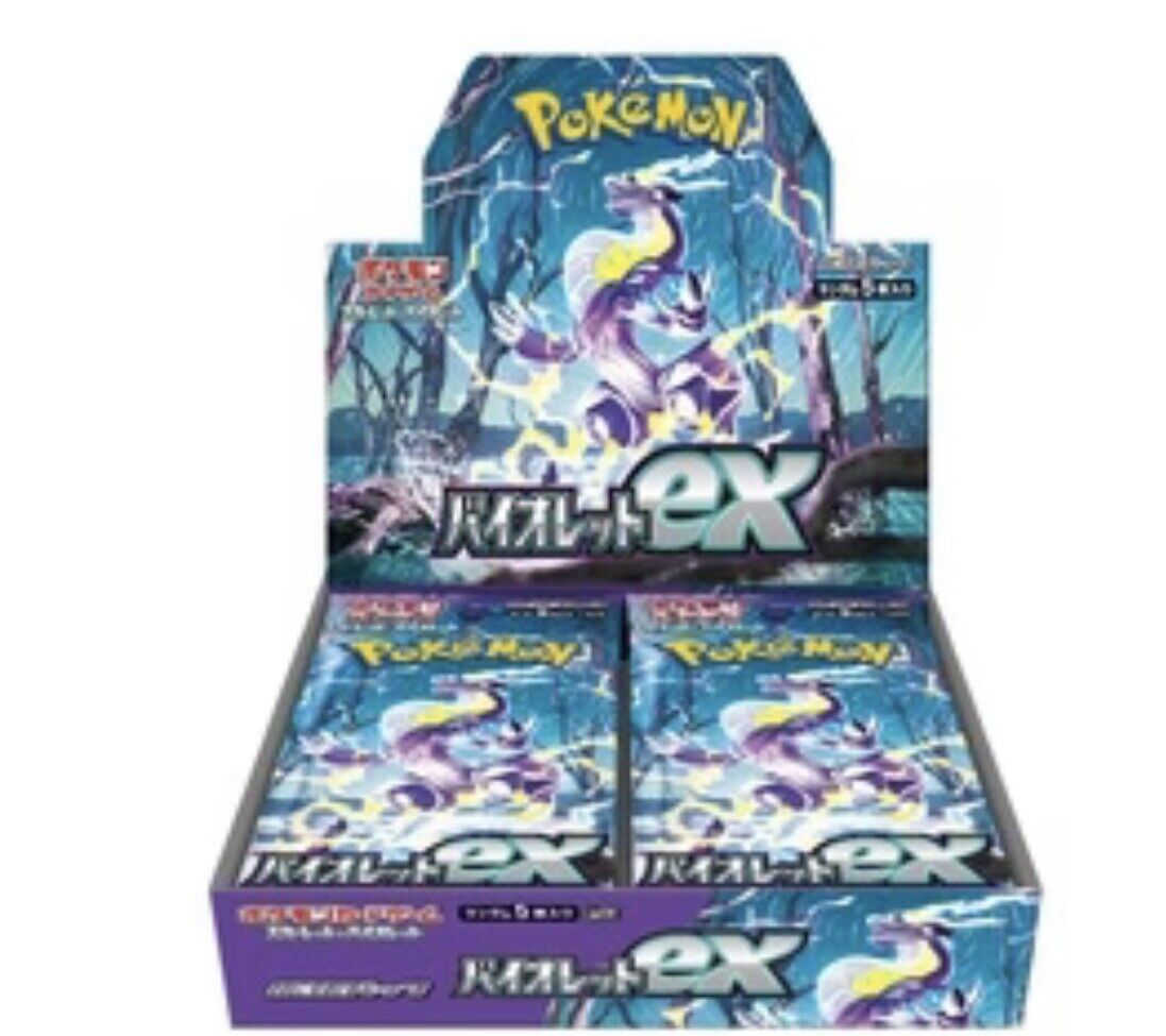 Pokémon TCG  Japanese Scarlet And Violet FACTORY SEALED x1 Of Both Boxes