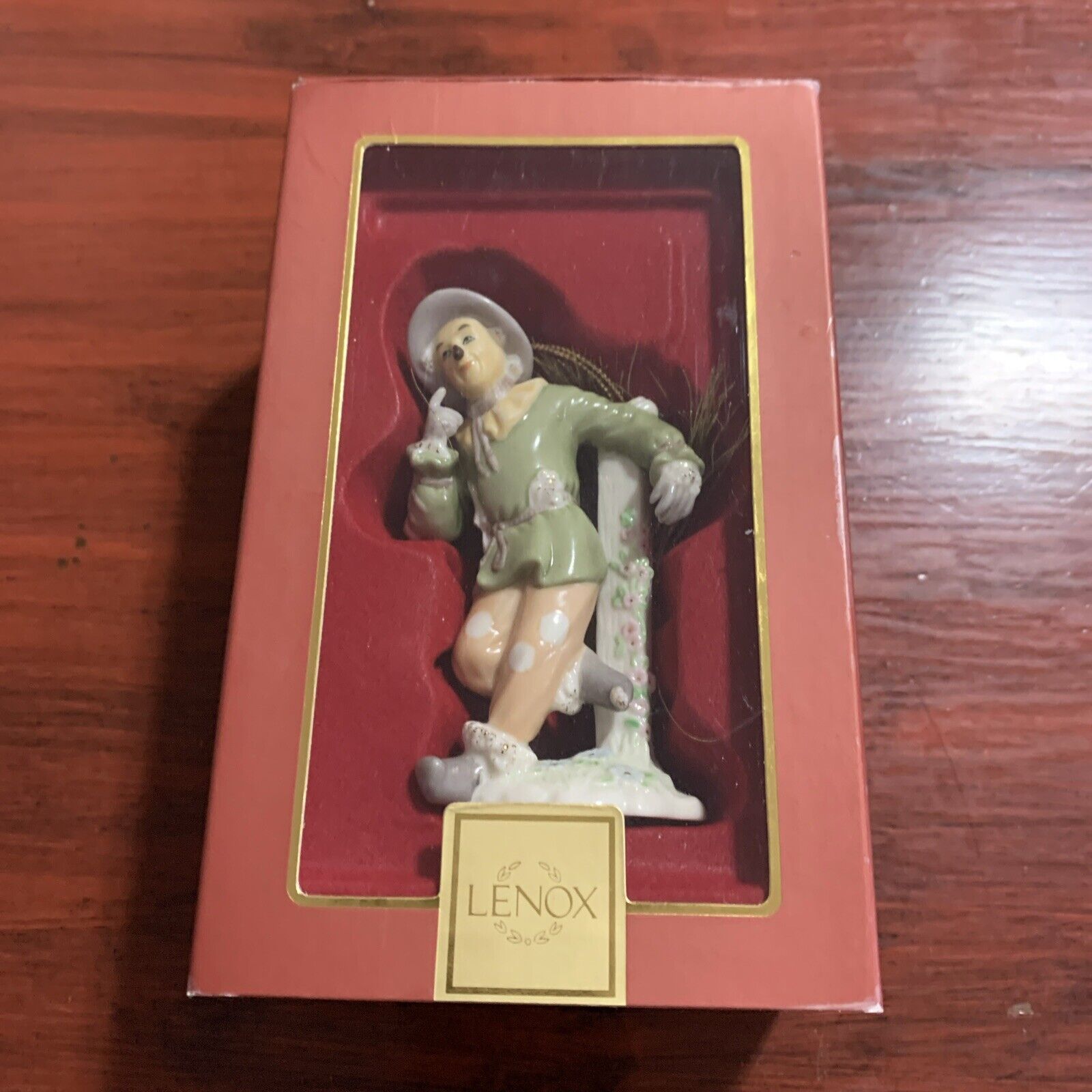 The Scarecrow Lenox Wizard Of Oz Porcelain Ornament #783011 With Box