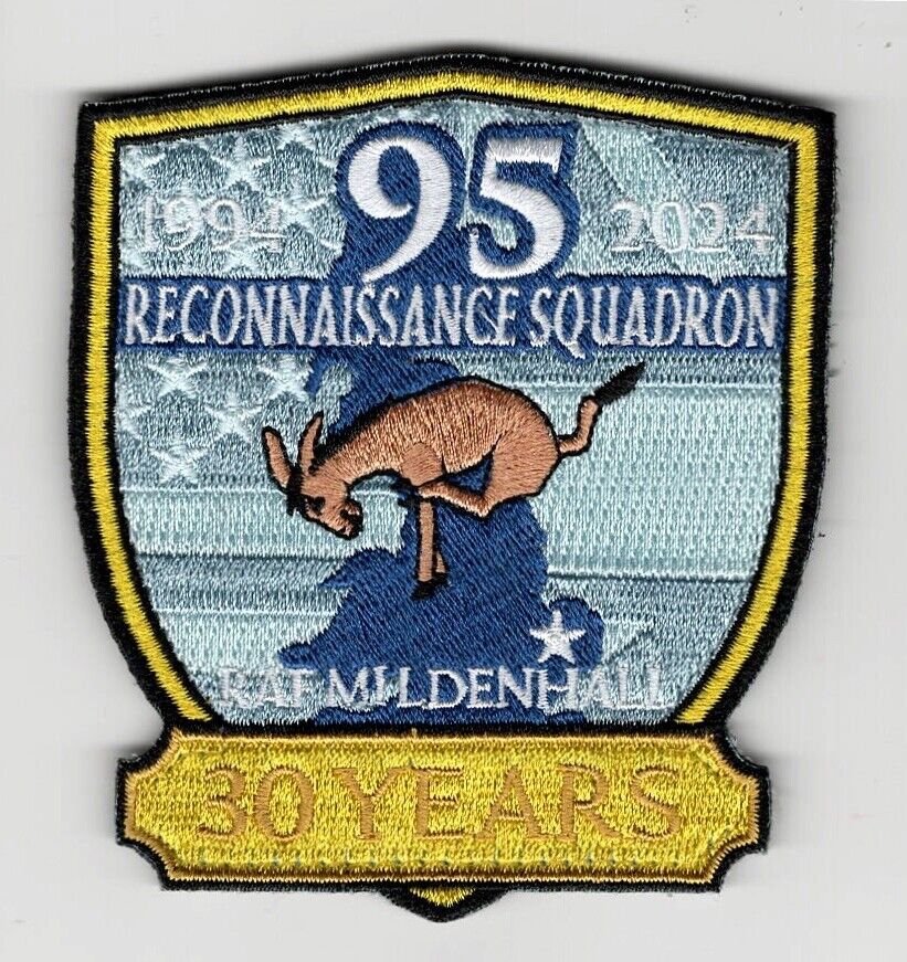USAF  95th RECONNAISSANCE SQ, 30th ANNIVERSARY, RAF Mildenhall, United Kingdom