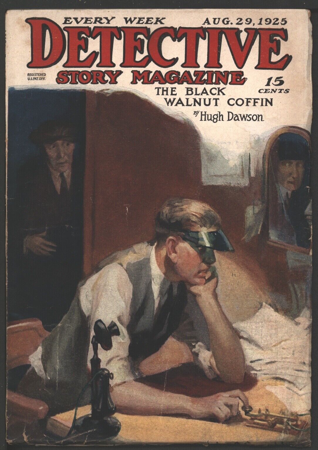Detective Story 1925 August 29.    Pulp