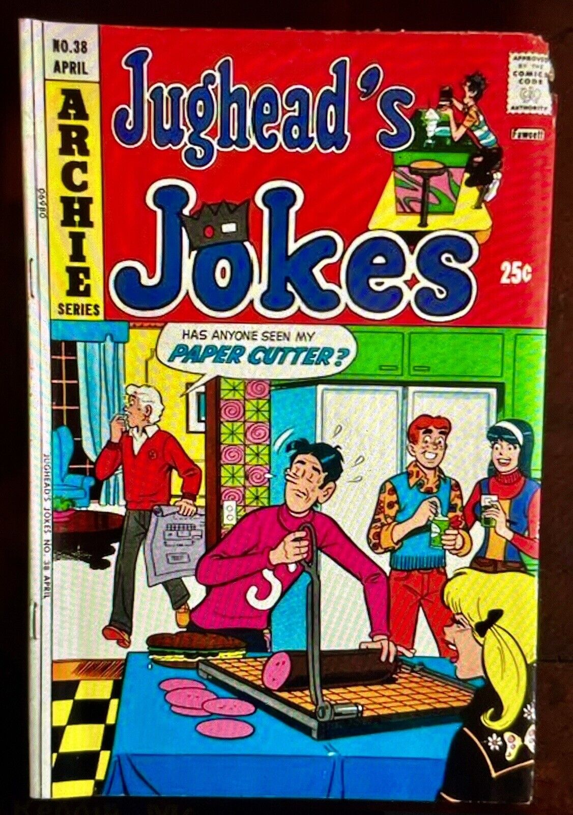 Vintage Archie Series Comics Book Jughead # 232 Sept 1974