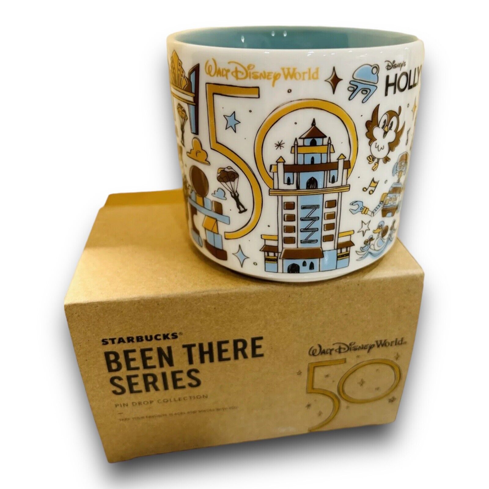 14oz Starbucks Disney 50th Hollywood Studios “Been There Series” Mug