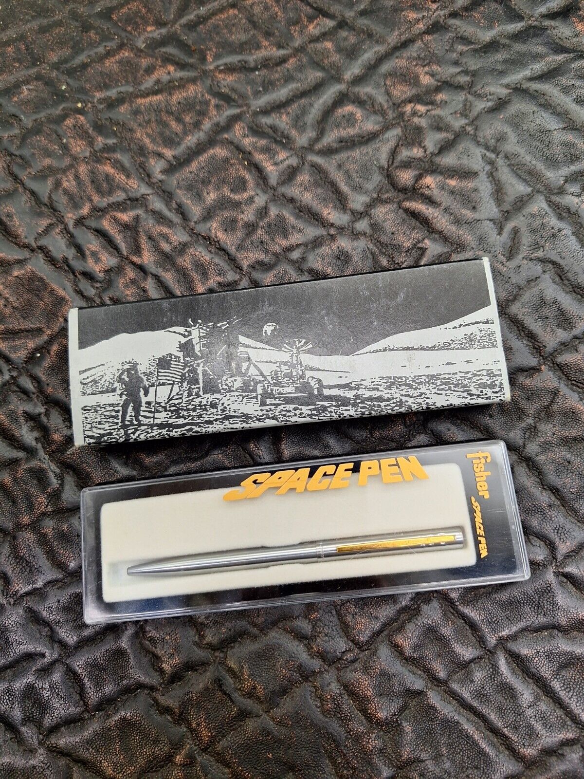 Vintage NOS Fisher Space Pen M5 USA In Box W/ Paperwork Black Ink Ships FREE 