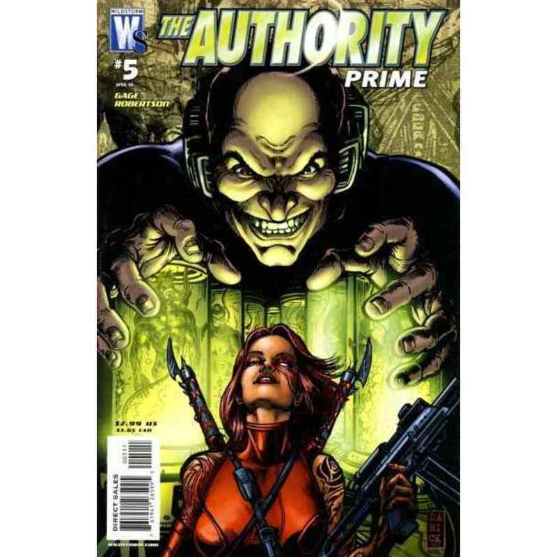 Authority: Prime #5 DC comics NM+ Full description below [t\