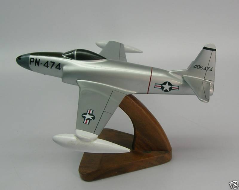 P-80 Shooting Star P80 Airplane Desktop Wood Model  regular