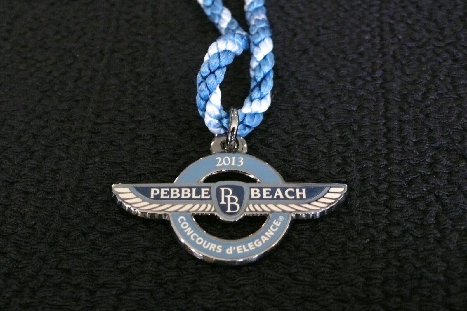 2013 Pebble Beach Concours Swing Tag Badge Credential Lodge Chairman's Suite