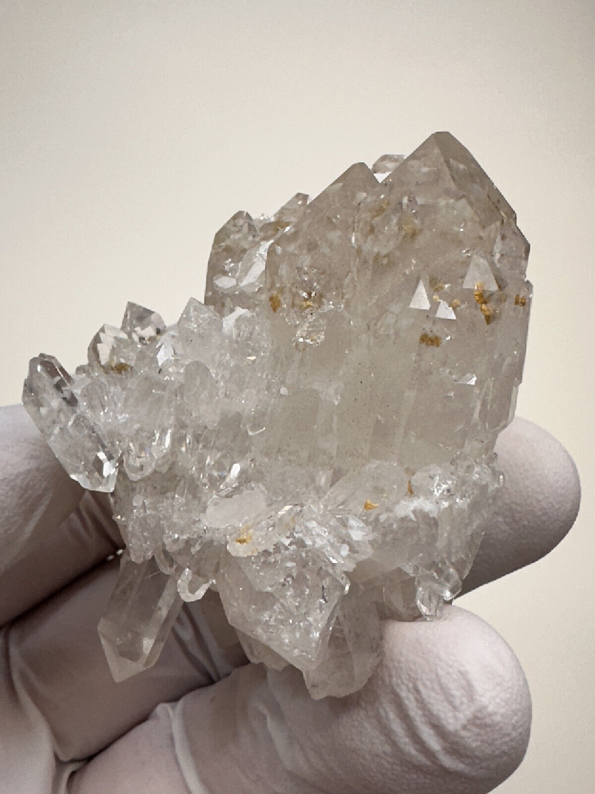 Adularia Phantoms__Large VERY RARE Arkansas Quartz Crystal Cluster