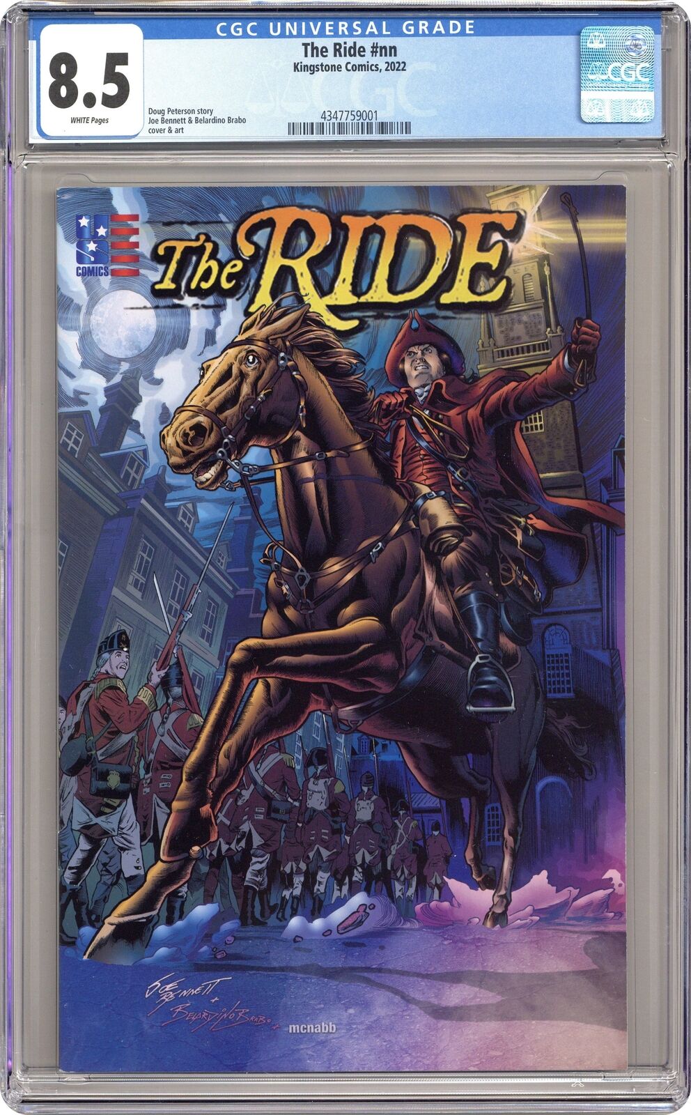 Ride, The #1 CGC 8.5 2022 4347759001